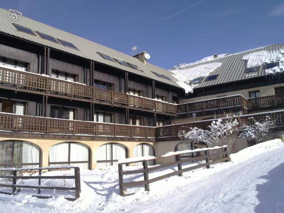 Duplex Avec Belle Terrasse Au Pied Des Pistes Lejlighed Vars  Eksteriør billede